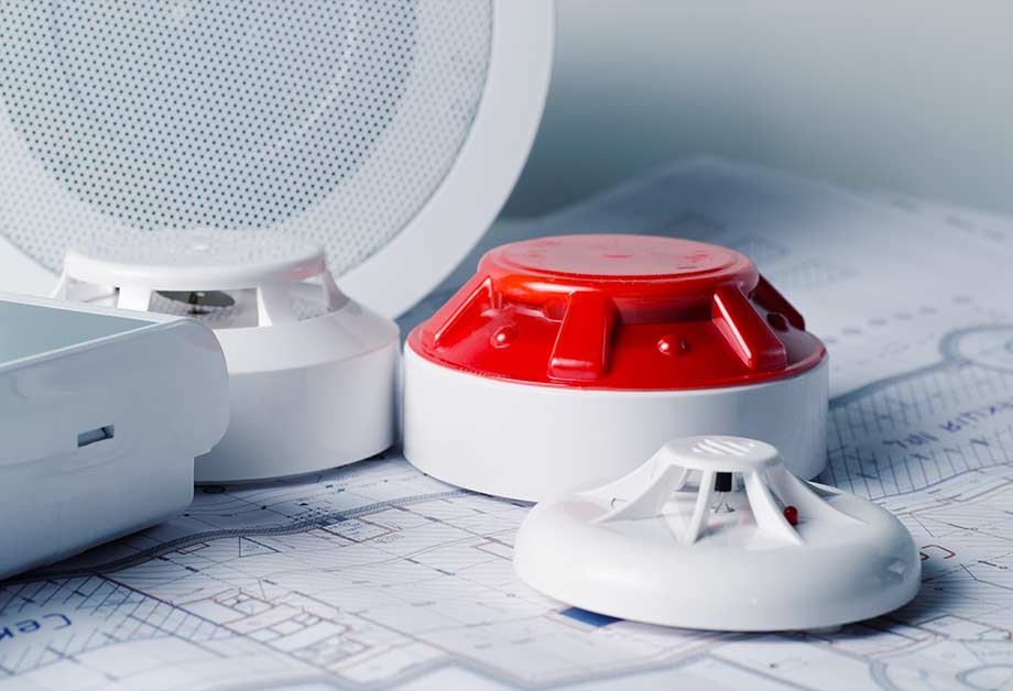 Alarme incendie et Extincteur